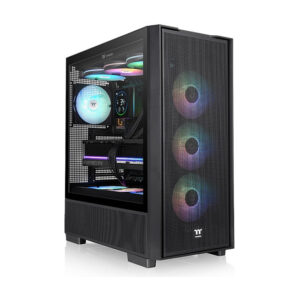 Midi Thermaltake S380 TG ARGB Black